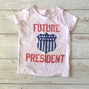 Little Peanut 3-6m Baby Girl Graphic Tee 100% Cotton Short Sleeve Shirt 3m 6m